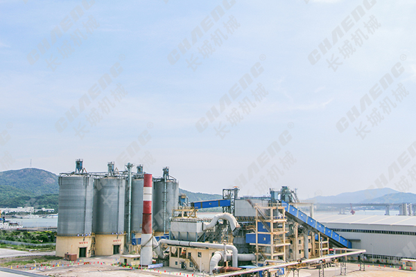 上海寶鋼寧波紫恒年產(chǎn)150萬噸復(fù)合粉總包生產(chǎn)線