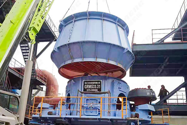 山東年產30萬噸礦粉線設備安裝