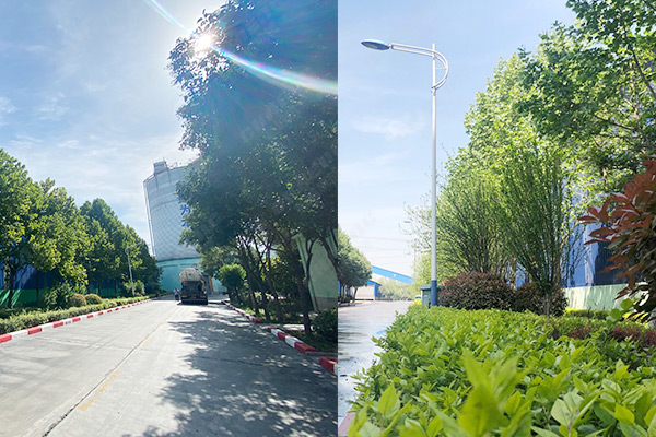 新鄉(xiāng)長城機械廠區(qū)環(huán)境